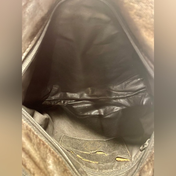 Woven Leather Crossbody Bag - Picture 7 of 15